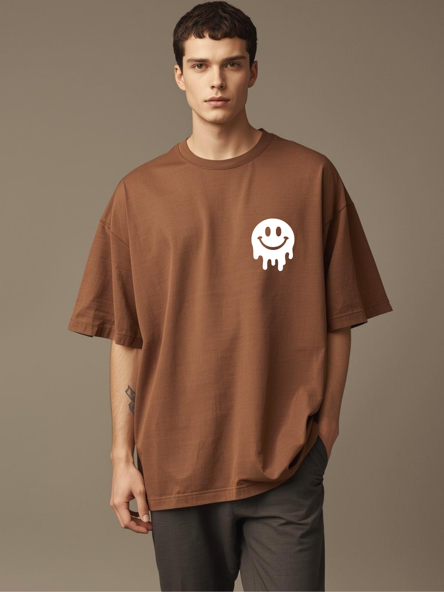 Better Days Ahead Oversized T-Shirt – 240 GSM Unisex Printed Streetwear | PrintNest