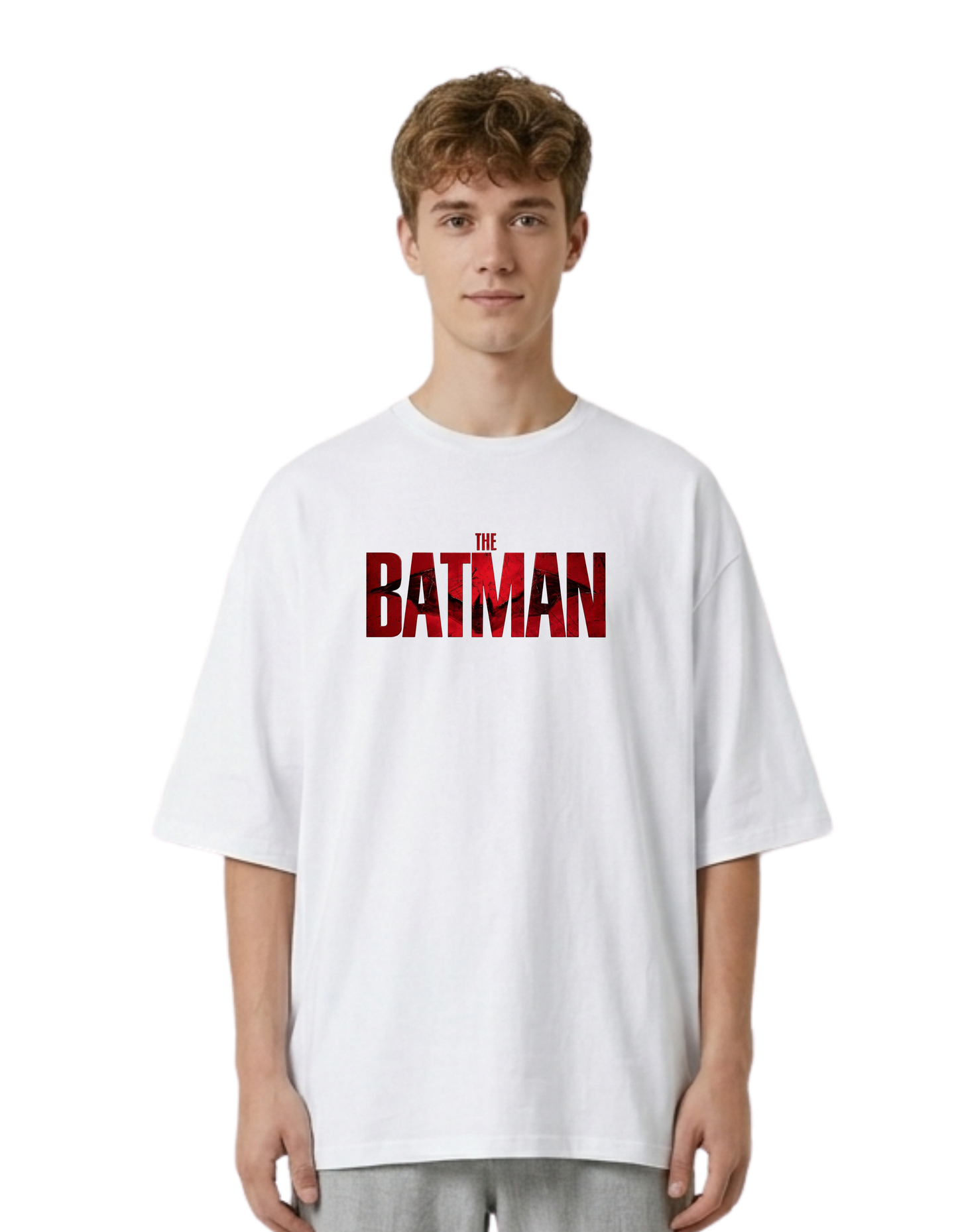 The Batman Oversized T-Shirt – 240 GSM Premium Heavyweight Streetwear | PrintNest