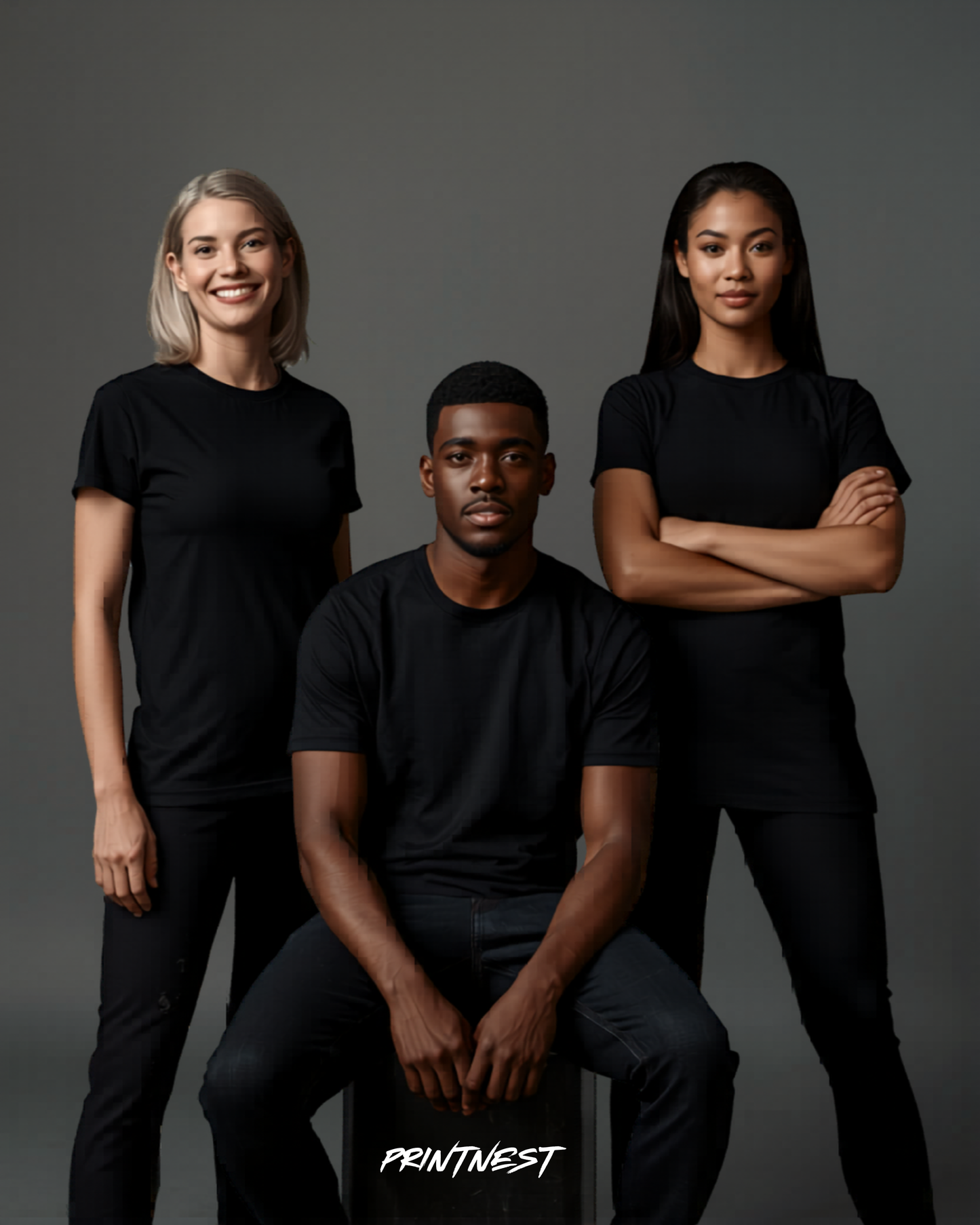 True Bio-Wash Luxury Plain Tee – 240 GSM Heavy Cotton T-Shirt, Pre-Shrunk & Pill-Resistant