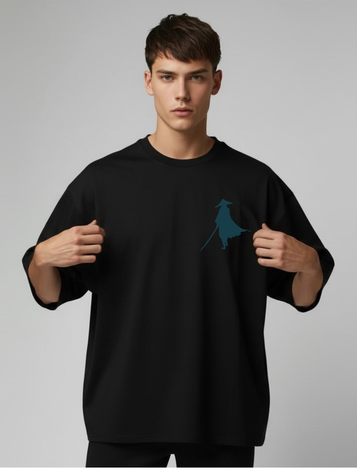 Glory Heavy Oversized T-Shirt – 240 GSM Premium Heavyweight Cotton | PrintNest