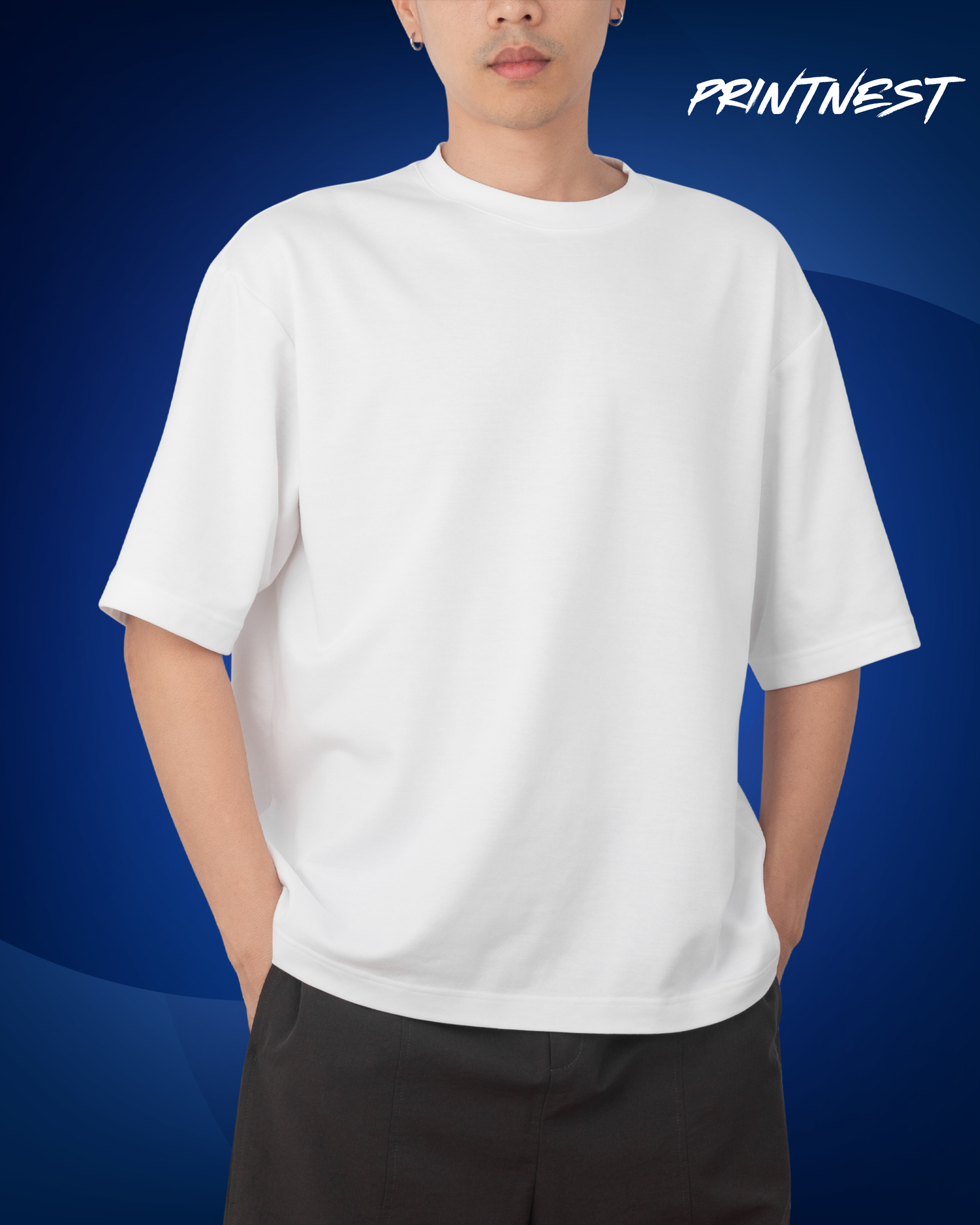 True Bio-Wash Luxury Plain Tee – 240 GSM Heavy Cotton T-Shirt, Pre-Shrunk & Pill-Resistant