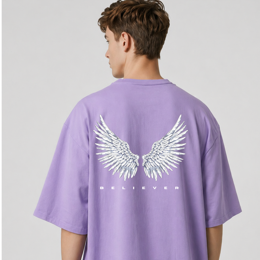 Believer Oversized T-Shirt – Wear Your Mindset 240 GSM