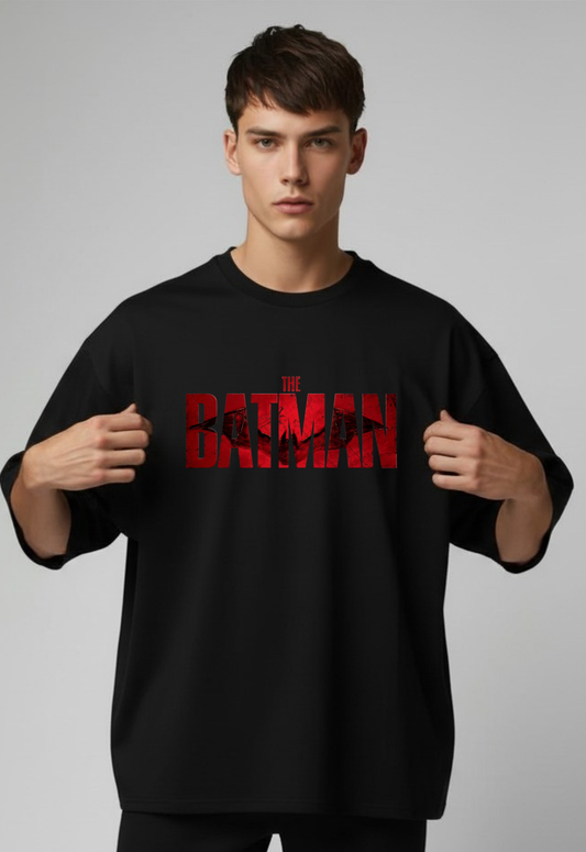 The Batman Oversized T-Shirt – 240 GSM Premium Heavyweight Streetwear | PrintNest