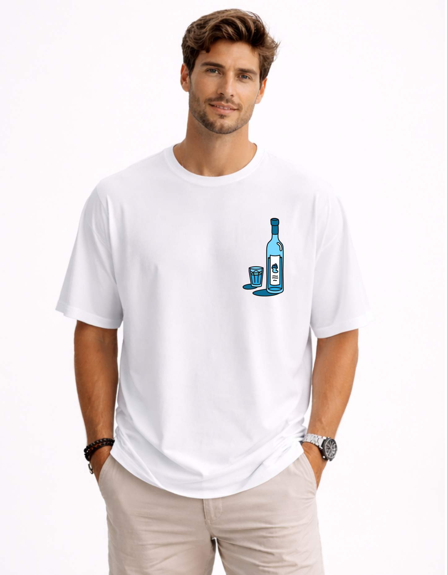 ABSOLUTely Sober Oversized T-Shirt – 240 GSM Heavyweight Streetwear | PrintNest