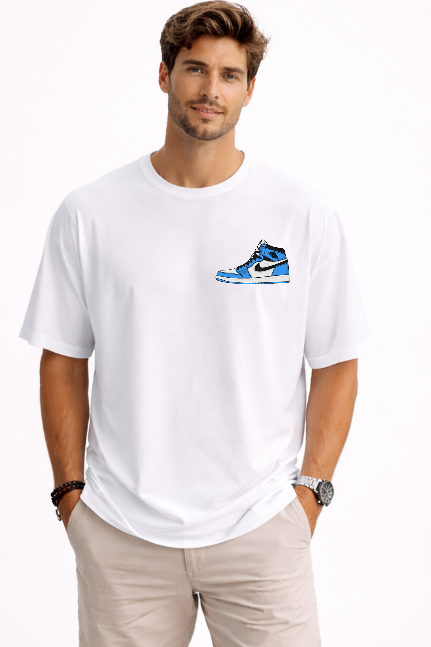 These Bitches Want Nike Oversized T-Shirt – 240 GSM Bio-Washed Streetwear | PrintNest