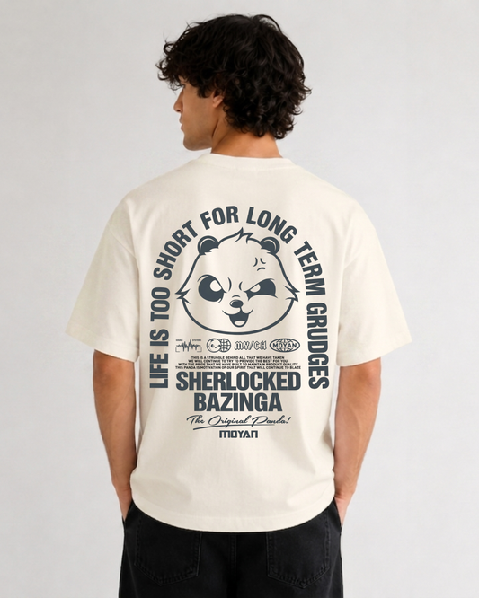 Sherlocked Bazinga x PrintNest Oversized T-Shirt