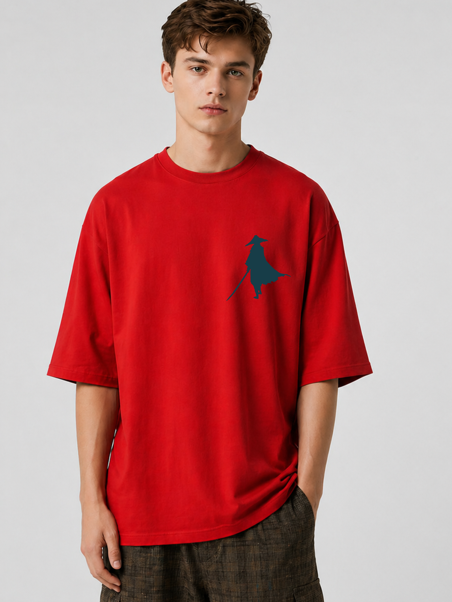 Glory Heavy Oversized T-Shirt – 240 GSM Premium Heavyweight Cotton | PrintNest