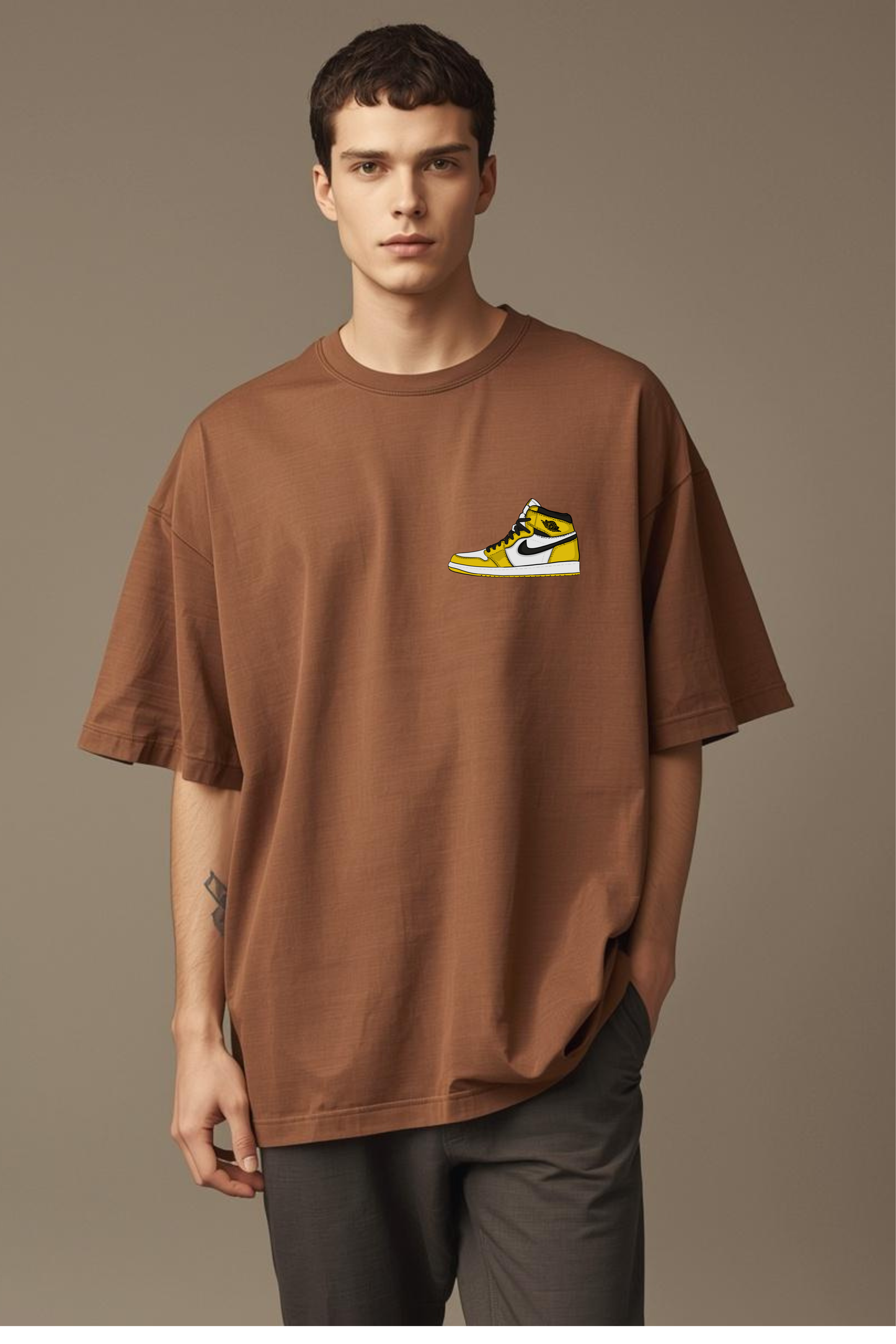 These Bitches Want Nike Oversized T-Shirt – 240 GSM Bio-Washed Streetwear | PrintNest