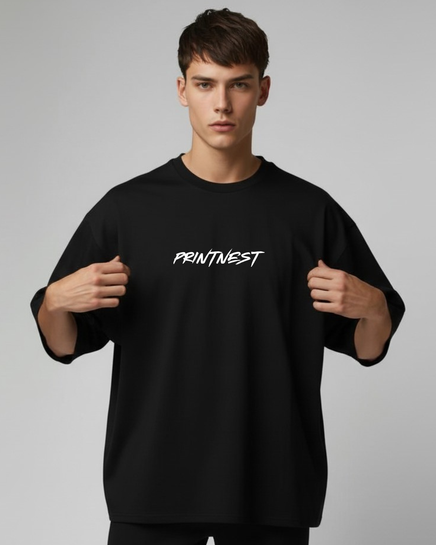 Sherlocked Bazinga x PrintNest Oversized T-Shirt