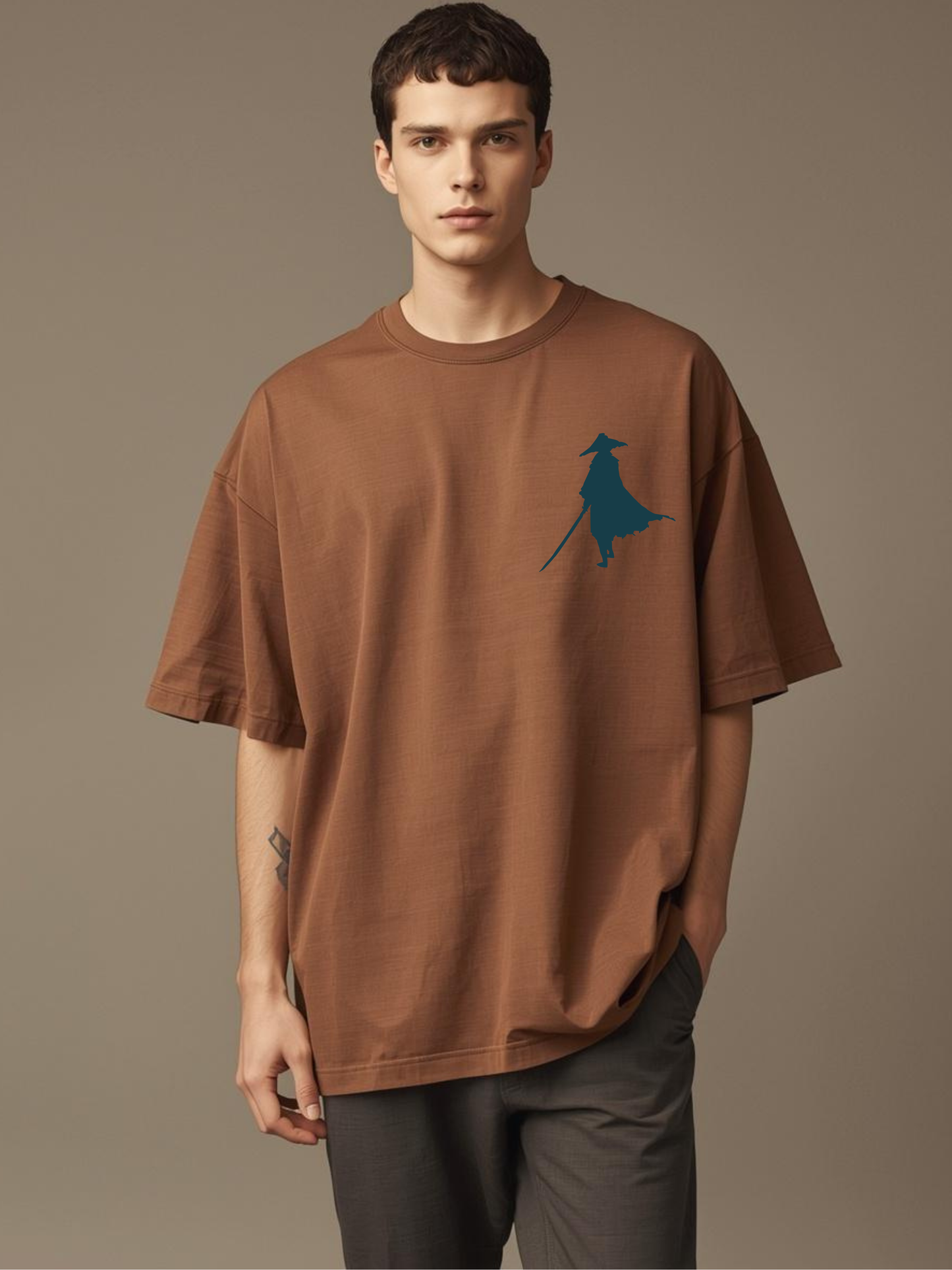 Glory Heavy Oversized T-Shirt – 240 GSM Premium Heavyweight Cotton | PrintNest